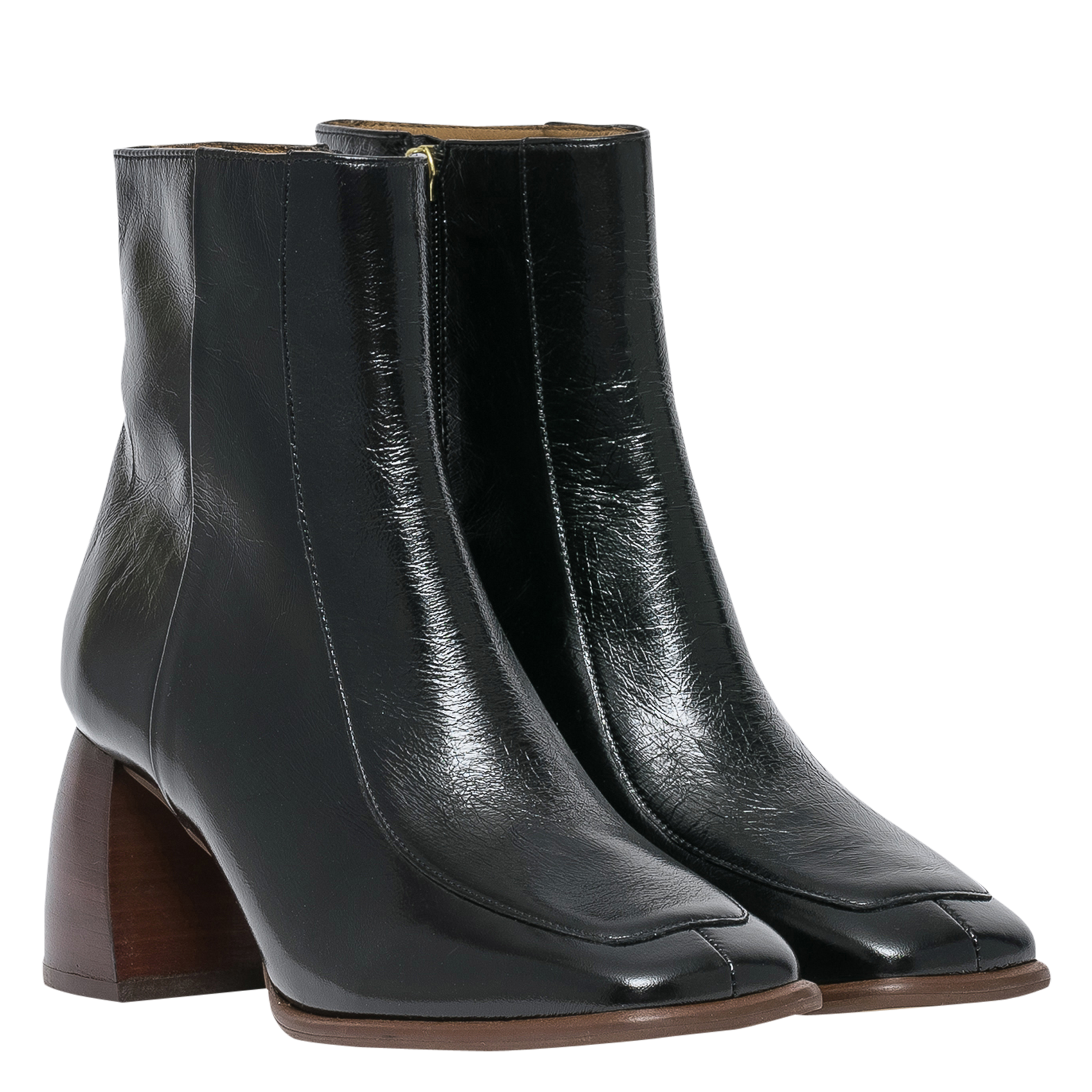 TEA - Boots en cuir | Noir