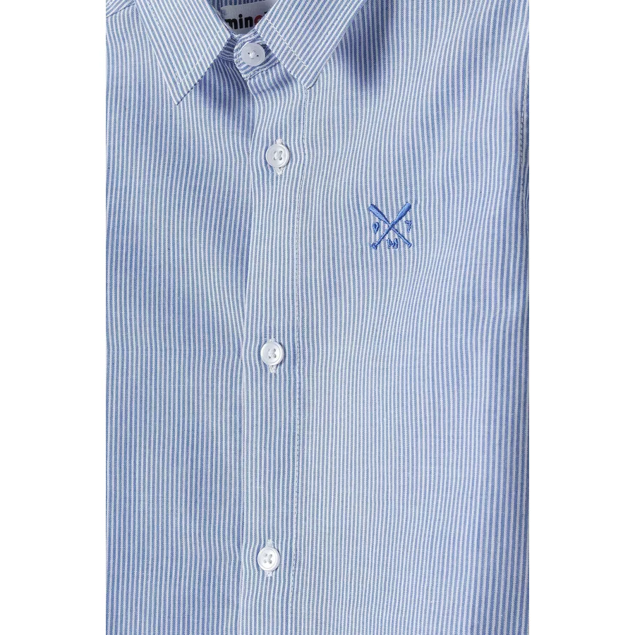 MINOTI Kurzarmhemd Hellblau