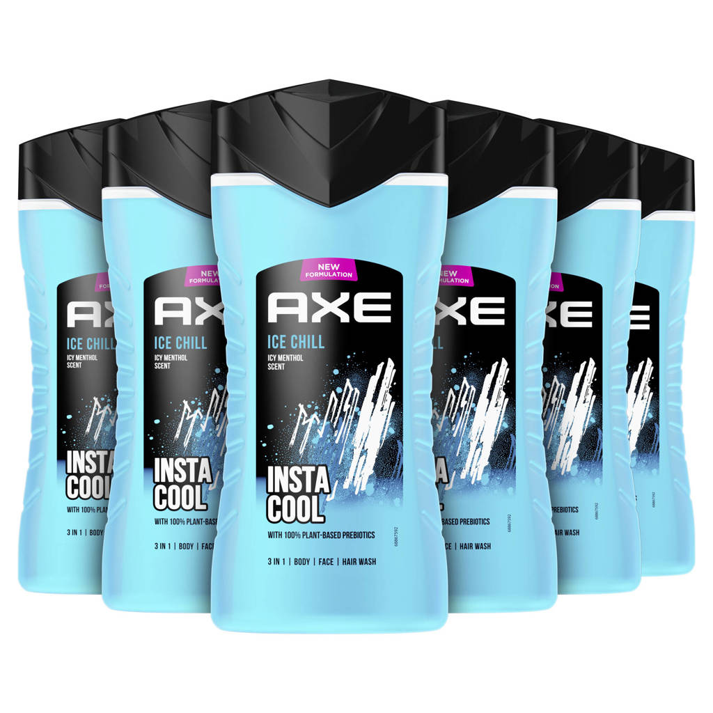 Ice Chill 3-in-1 douchegel - 6 x 250 ml