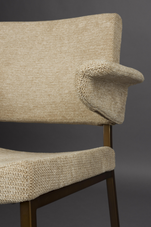 Dutchbone Portland stoel beige_1