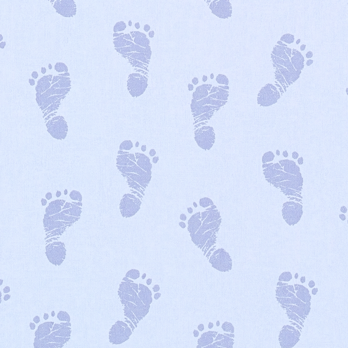 Vliestapete LITTLE STARS - blau-metallic - 10 Meter