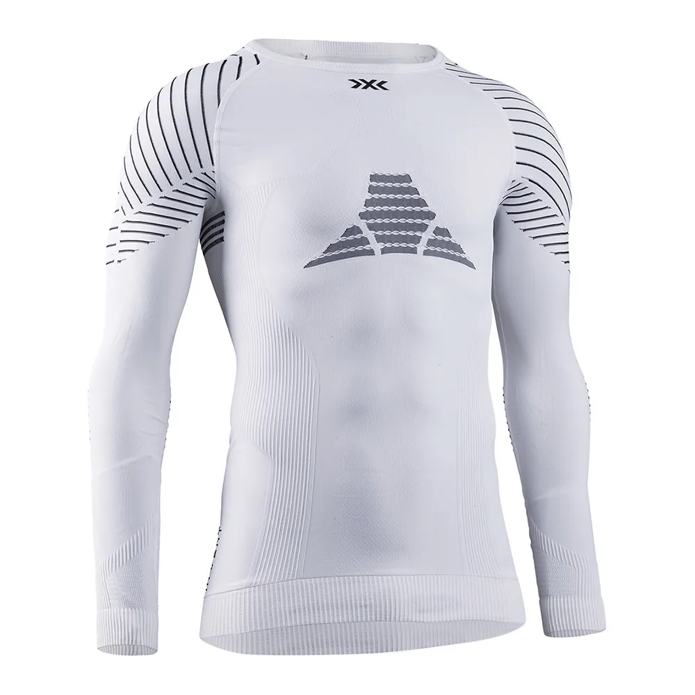 X-Bionic INVENT 4.0 - Sous-couche Homme white/black