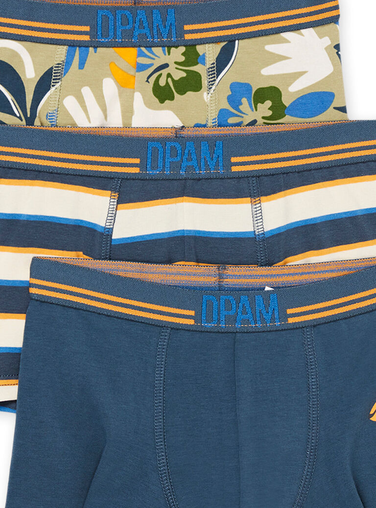 Lot de 3 boxers assortis
