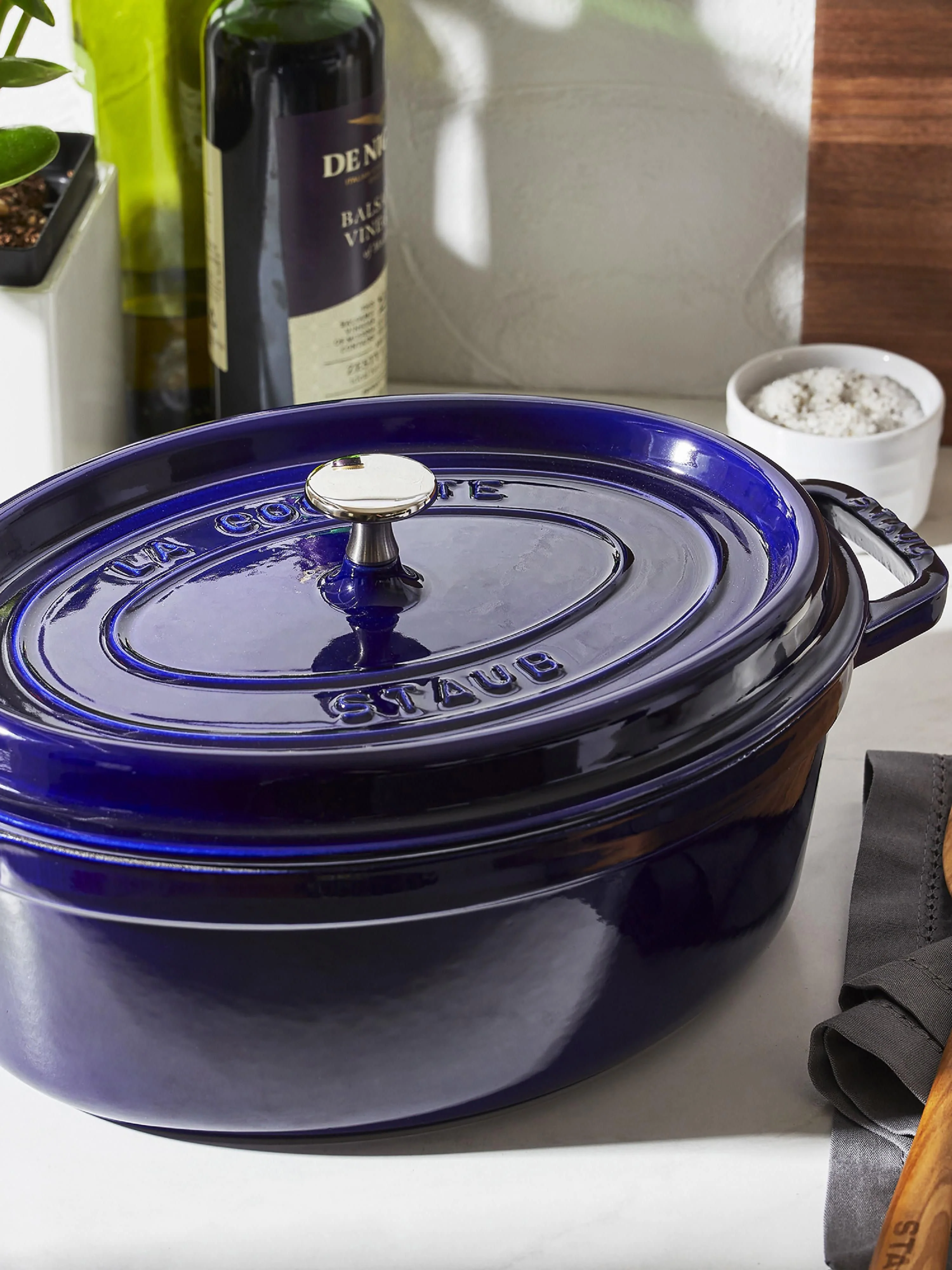 Ovale braadpan La Cocotte uit gietijzer