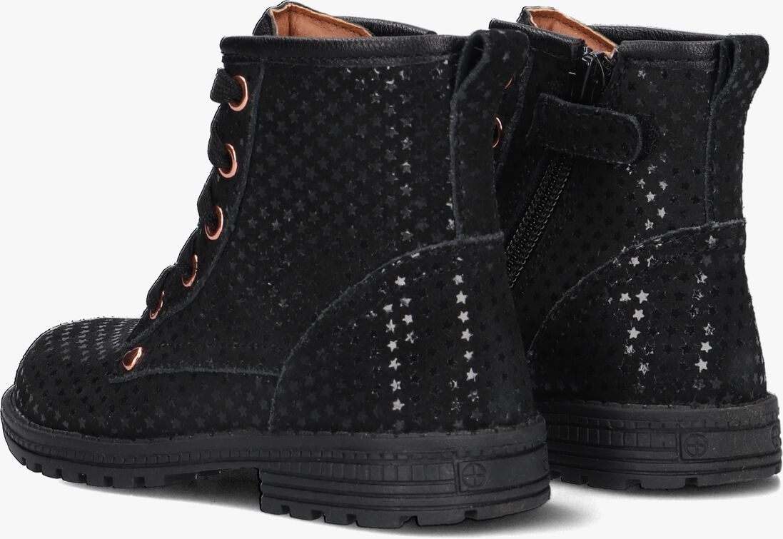 TON & TON zwarte ton & ton veterboots hedvig
