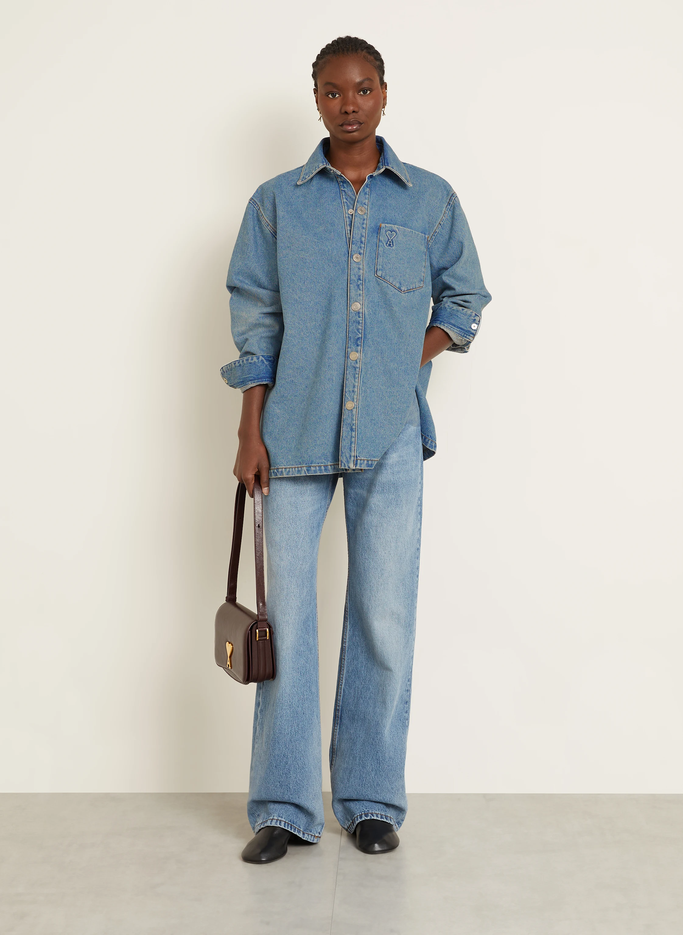 AMI PARIS Jeans-Overshirt