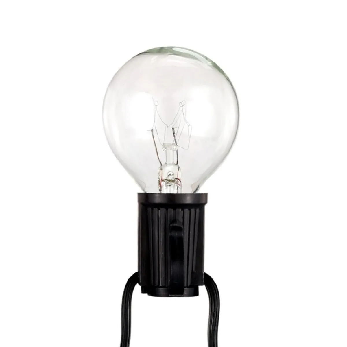 Wewoo Guirlande LED G40 7.6m Blanc Chaud