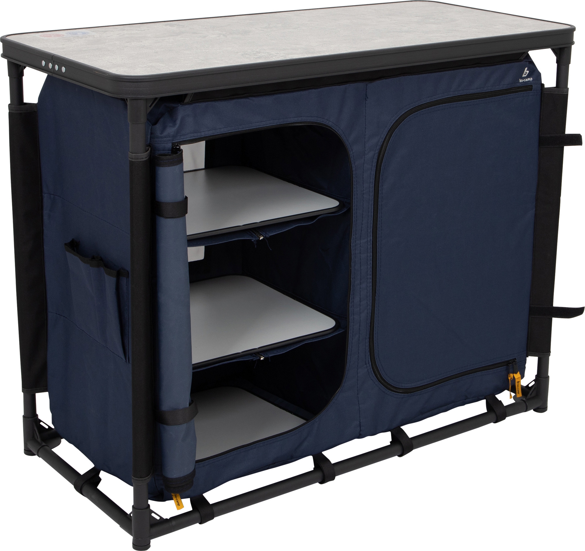Bo-Camp Kochinsel/Faltschrank Industrial Hubbard, Campingschrank