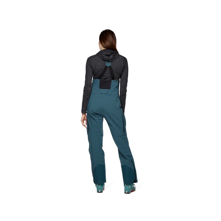 Black Diamond W Recon Stretch Bibs Azurite