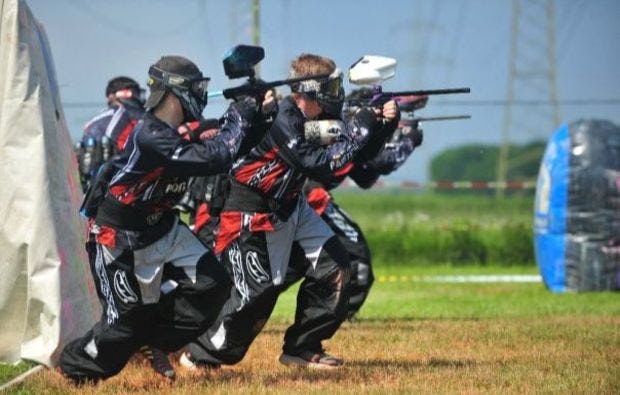 Paintball spielen in Bachmanning als Geschenk | MYDAYS