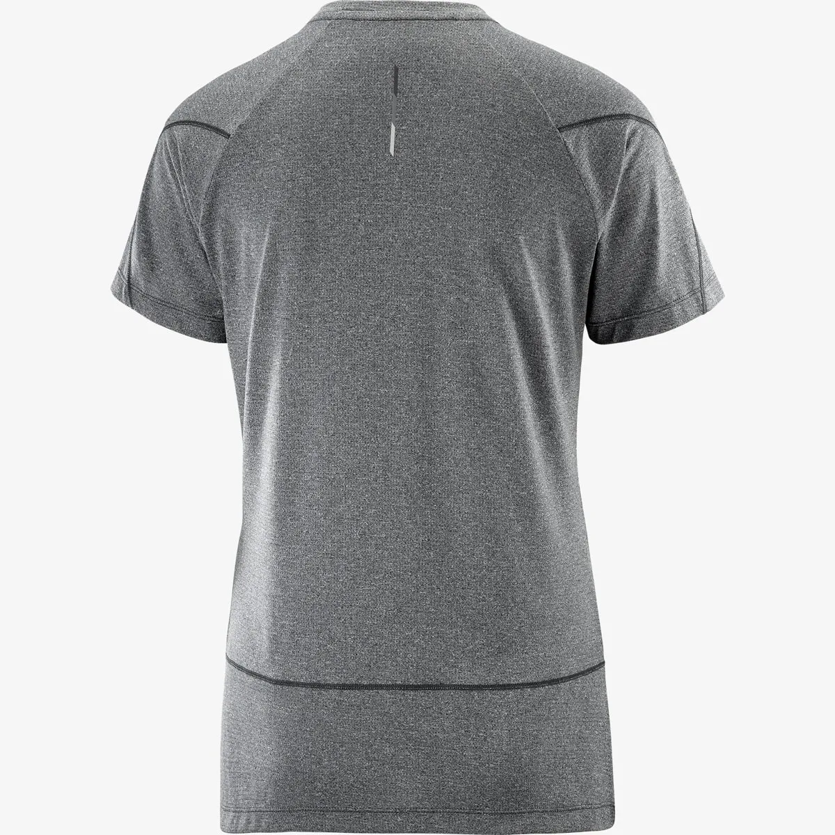 Salomon Women's Cross Run Tee Deep Black/Heather