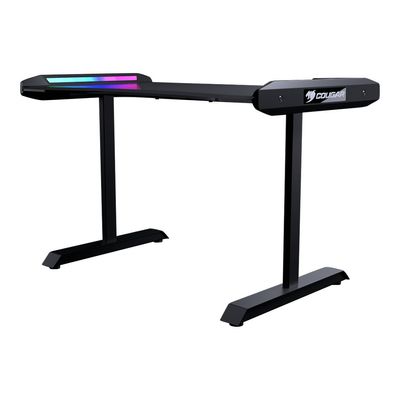 Cougar MARS 120 - Bureau gaming avec éclairage RGB - 120 cm - noir