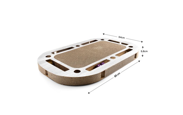 Tier-Intelligenzspielzeug »CanadianCat Playplate« Pappe