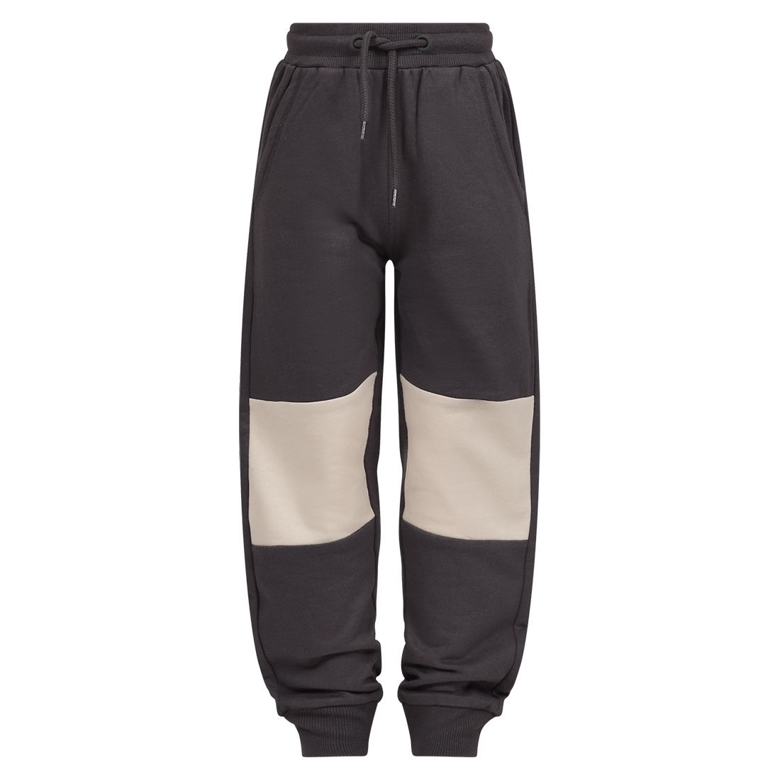 Joggebukse med stripe og snøring