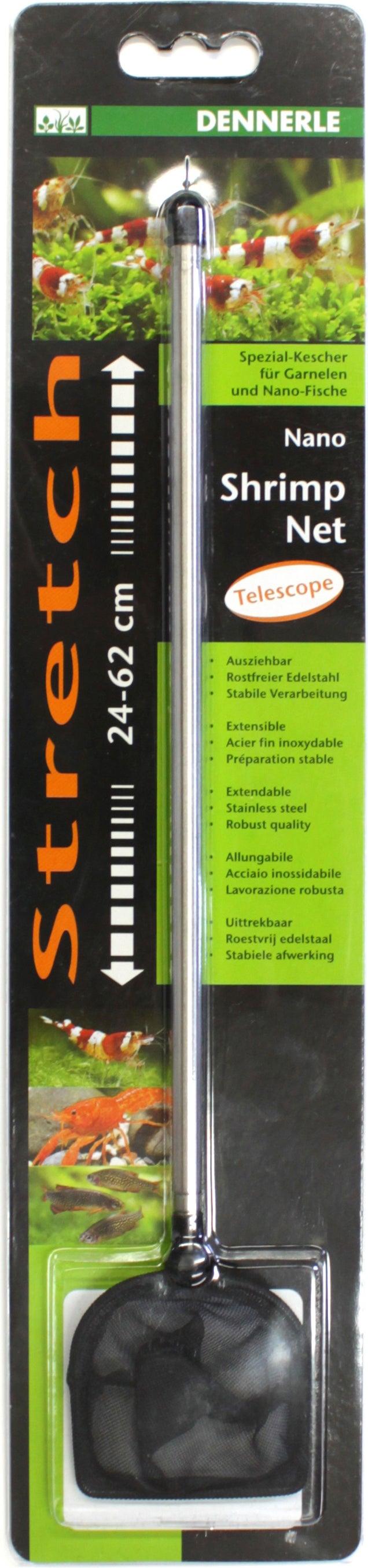 Dennerle aquarium schepnet Nano 24-62 cm