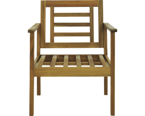 Alina Garden Place 4-zits houten tuinmeubelset bestaande uit: tafel, 2 stoelen, tweezitsbank, kussens