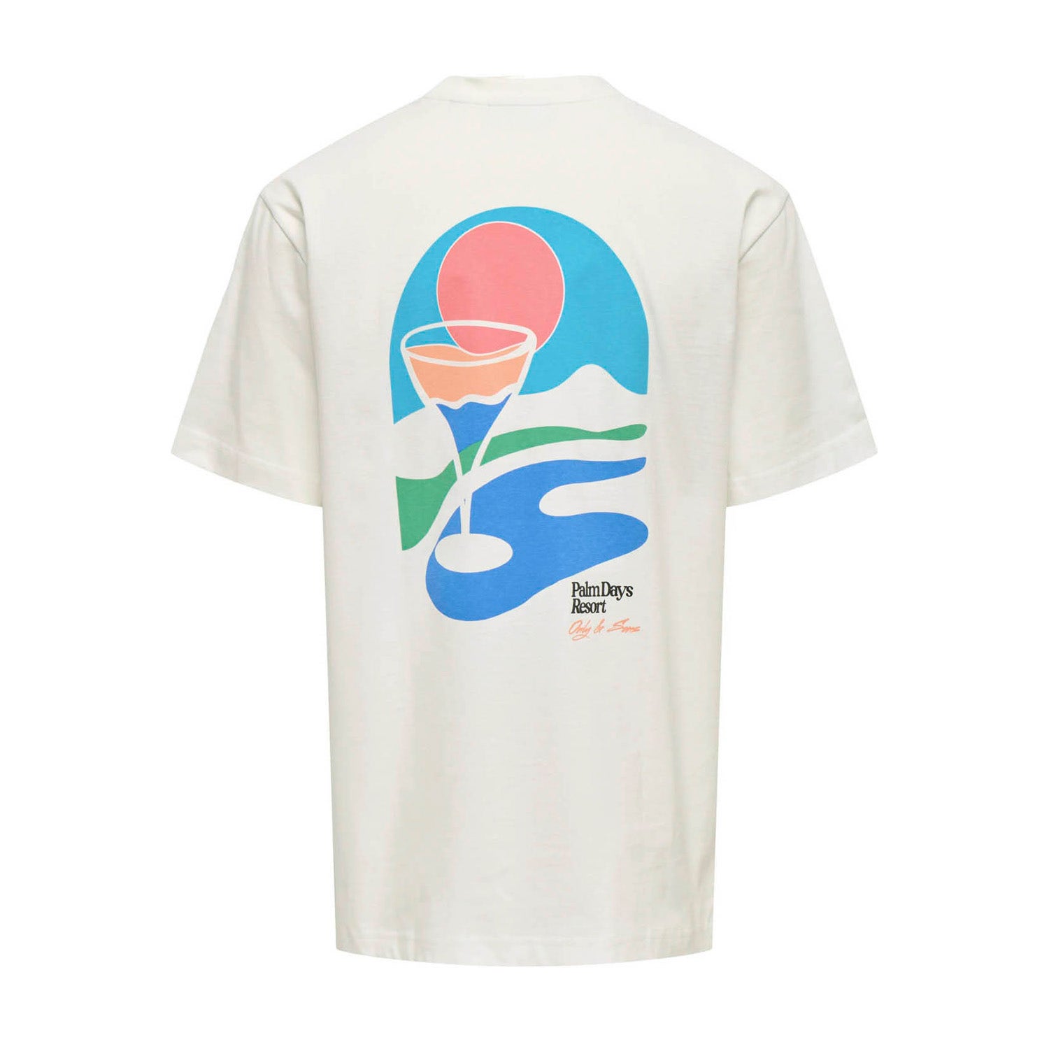 ONLY & Sons  Palm Days Print