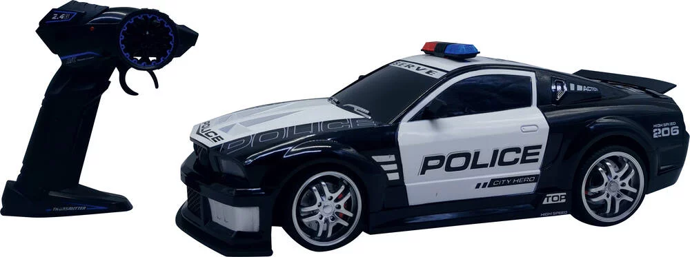 VOITURE DE POLICE RADIOCOMMANDEE 1:12