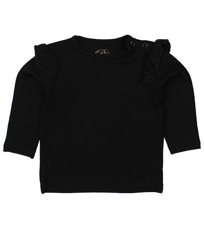 Petit by Sofie Schnoor Bluse - Schwarz m. Rüschen