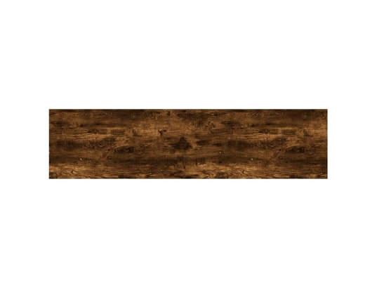 VIDAXL - Etagère murale étagères murales 4 pcs chêne fumé 80x20x1,5cm bois d'ingénie...