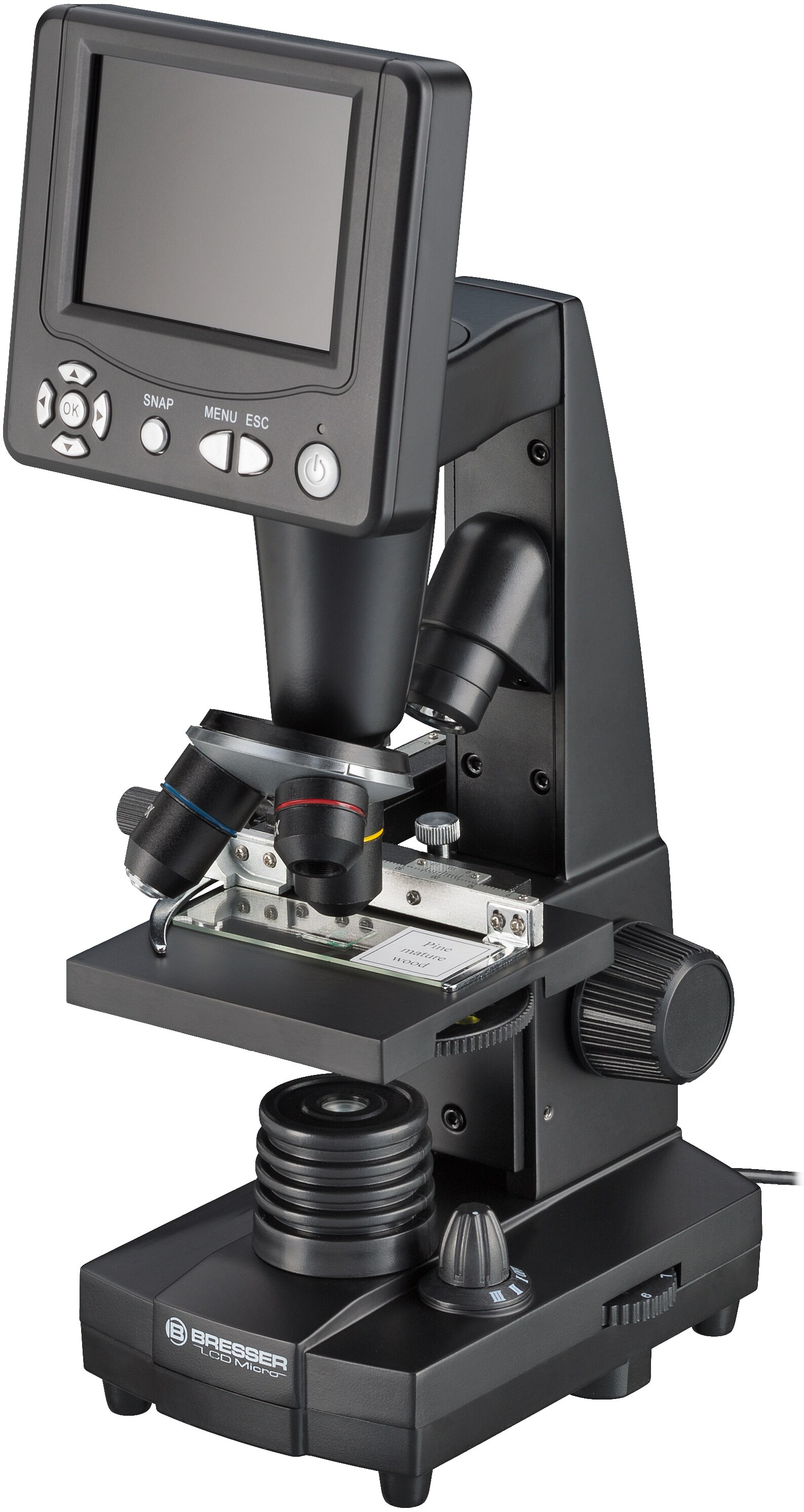 BRESSER LCD-Schülermikroskop 8.9cm (3.5