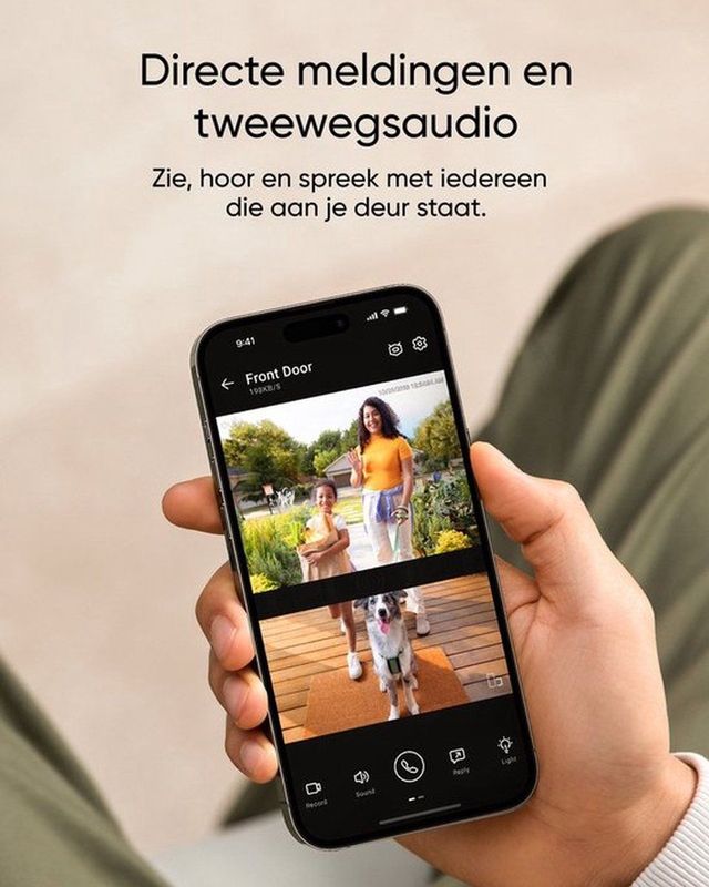 eufy E340 2K Draadloze Video Deurbel Inclusief Chime + EXTRA ACCU - Voordeelbundel