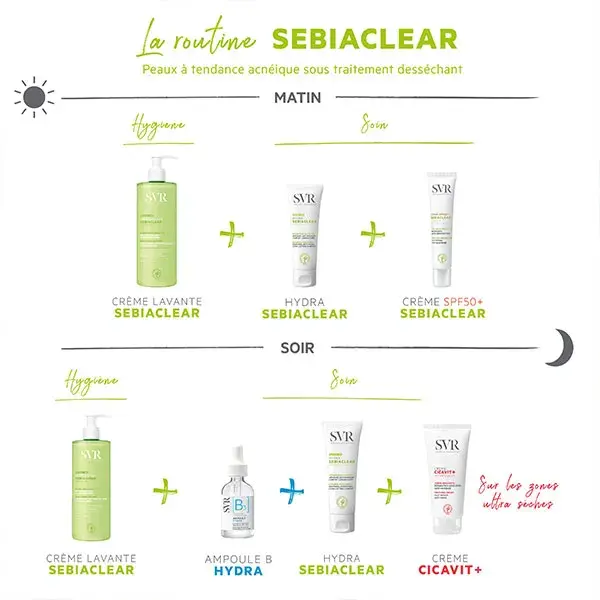 Creme hidratante SVR Sebiaclear 40ml