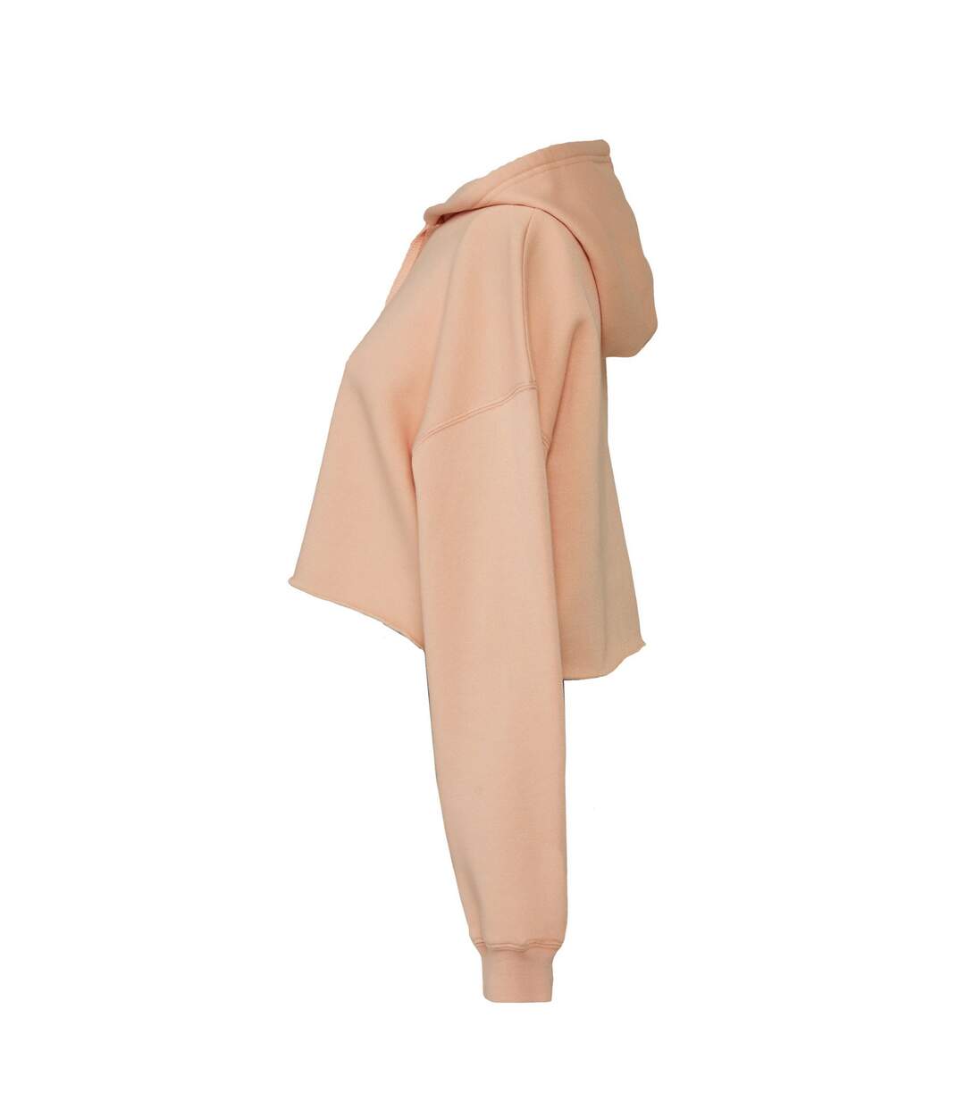Bella + Canvas - Sweat court à capuche - Femme (Pêche) - UTBC5549