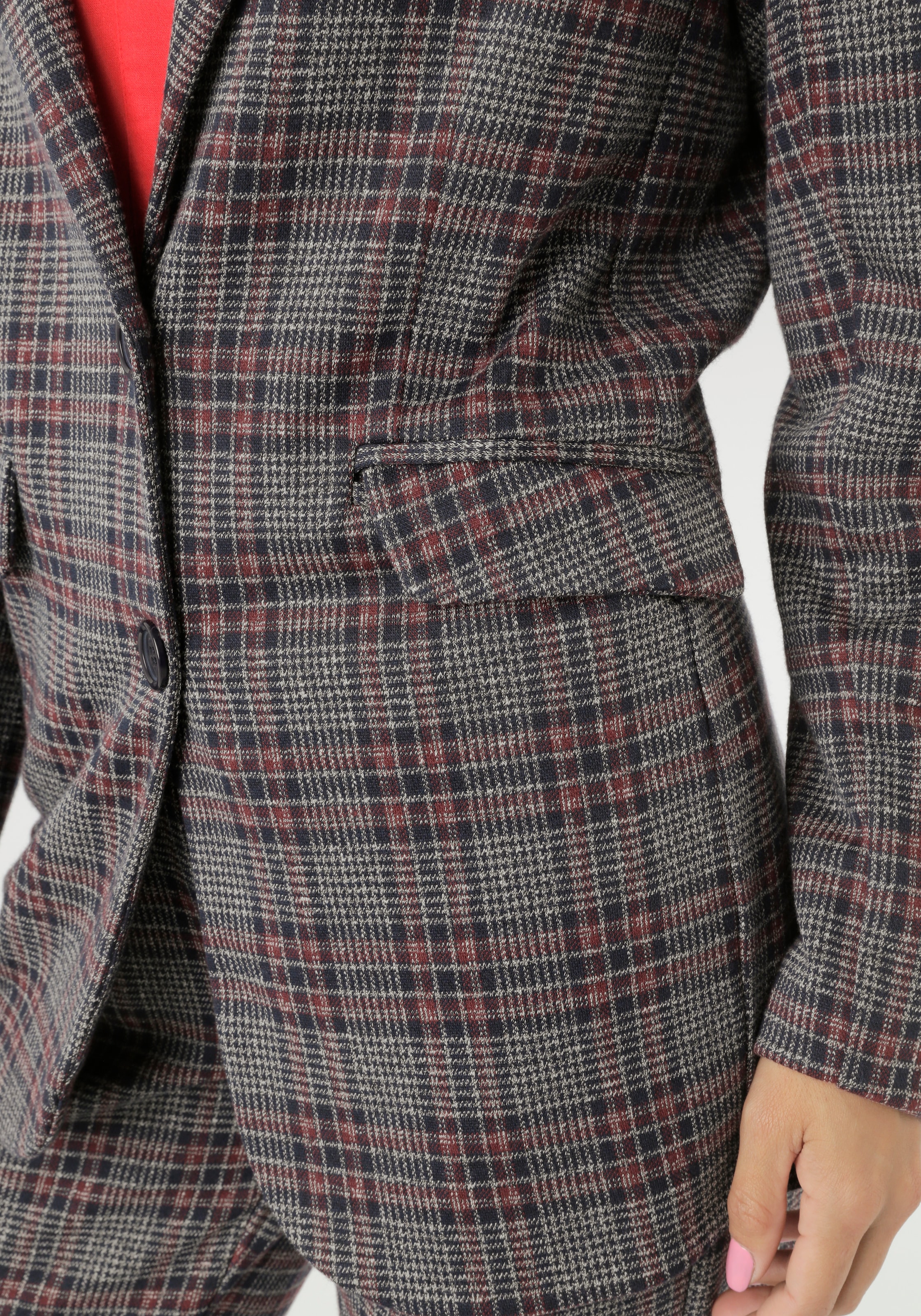 Aniston SELECTED Jerseyblazer , mit klassischem Karomuster - NEUE KOLLEKTION