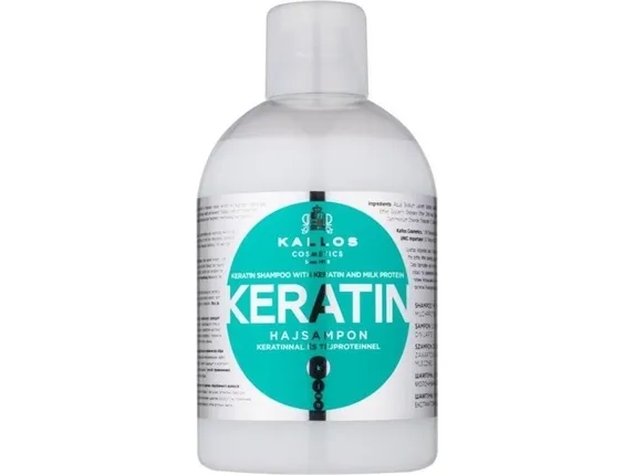 Kallos Keratin Shampoo With Keratin And Milk Protein 1000 ml