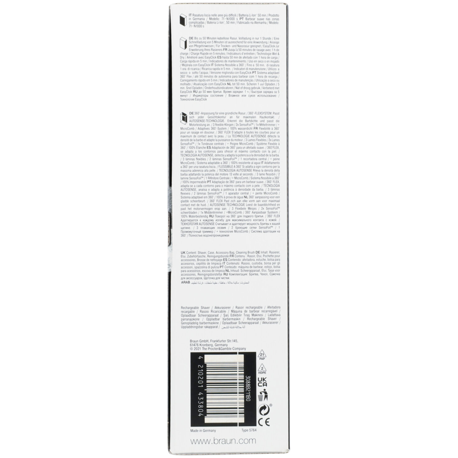 Braun Rasierer Series 7 71-N1000s