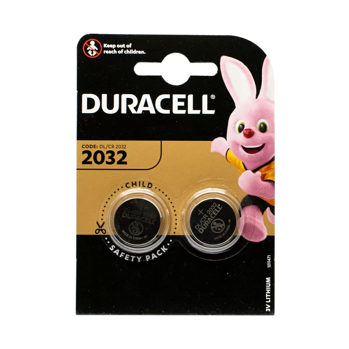 Duracell Long Lasting Power 2032 - 2 stk.