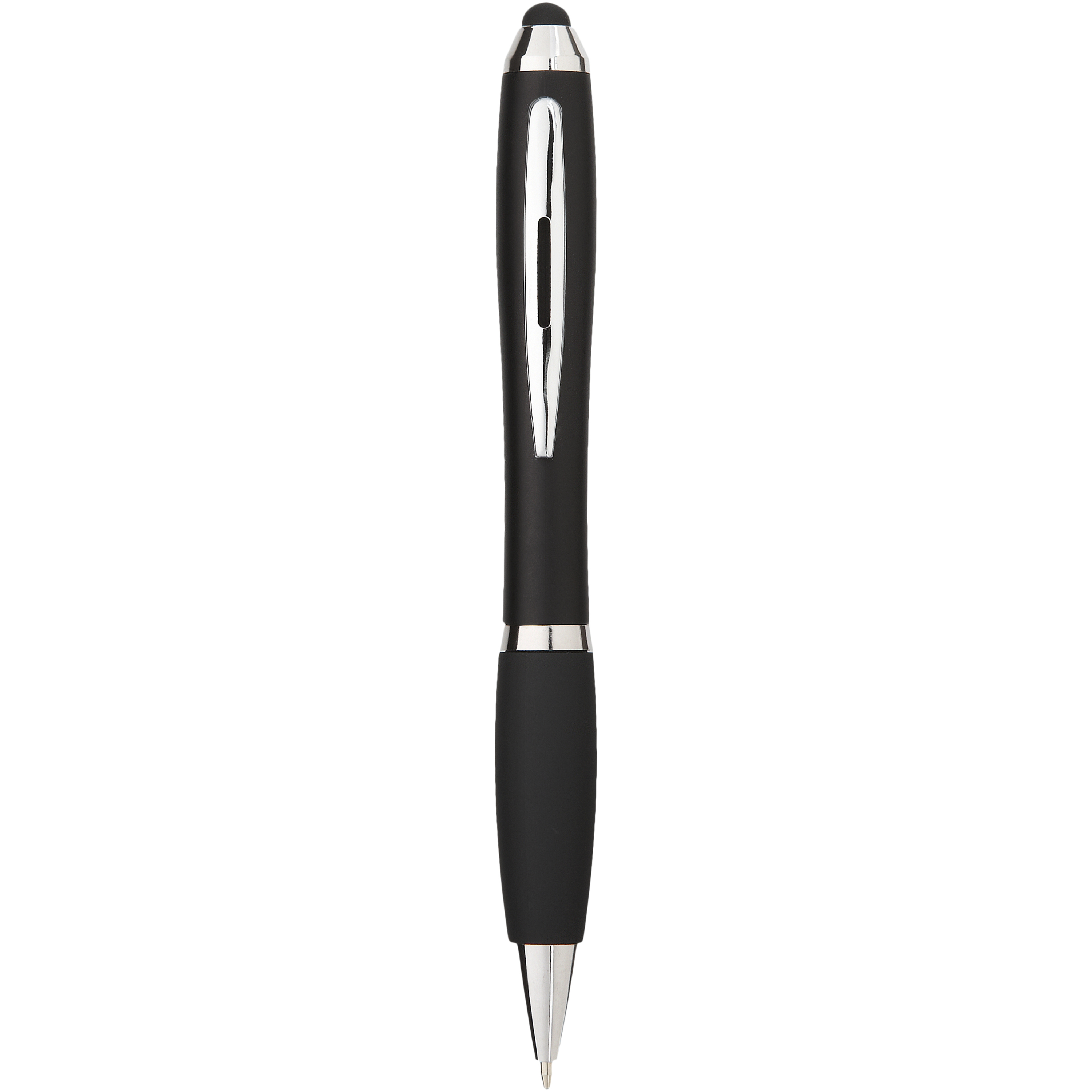 EgotierPro 106903 - Stylo stylet coloré avec grip noir Nash