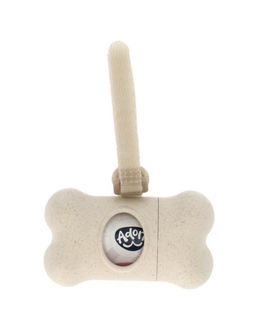 Adori Bamboe Poepzakhouder - Hondenpoepzakjes - 12x19x5 cm Beige