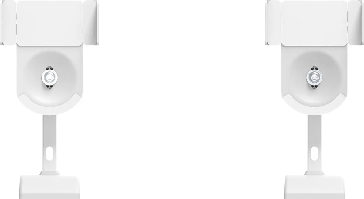 Norstone Bookshelves Wall Mount Blanc (la paire) Supports pour enceintes