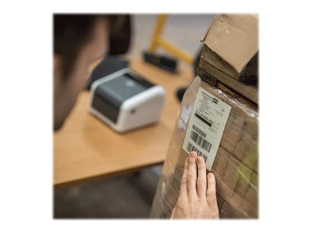 Brother TD-4420DN - Etiketprinter - direkte termisk - Rulle (11,8 cm) - 203 x 203 dpi - op til 203.2 mm/sek. - USB 2.0, LAN, seriel