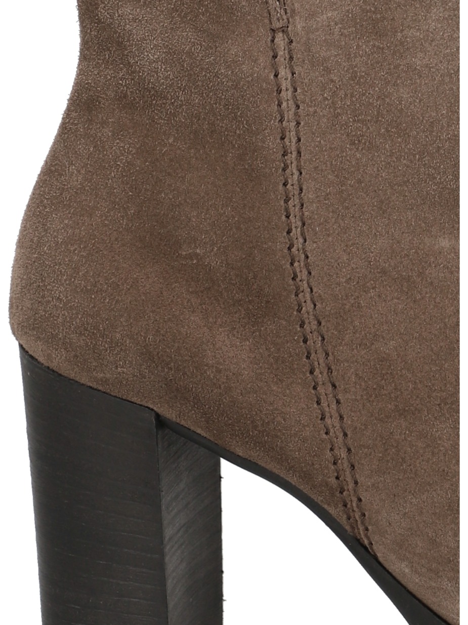 Veloursleder Stiefelette