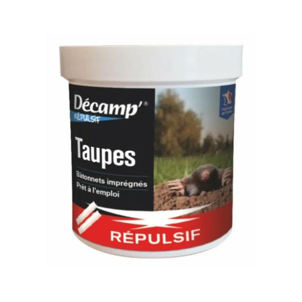 Bâtonnets (x50) répulsifs des taupes