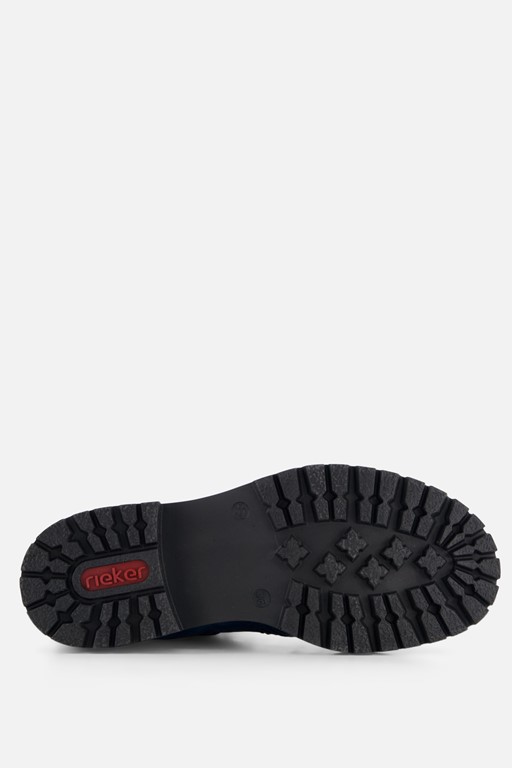 Rieker Veterboots blauw Synthetisch