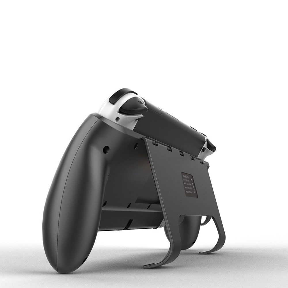 Hardcase Hülle mit Aufsteller und Spielkarten-Aufbewahrung für Nintendo Switch OLED - Schwarz