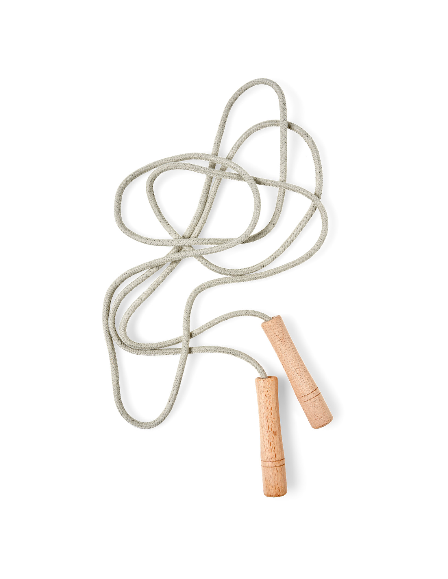 Sjippetov | Bøgetræ/bomuld. 280 cm. | Warm Grey
