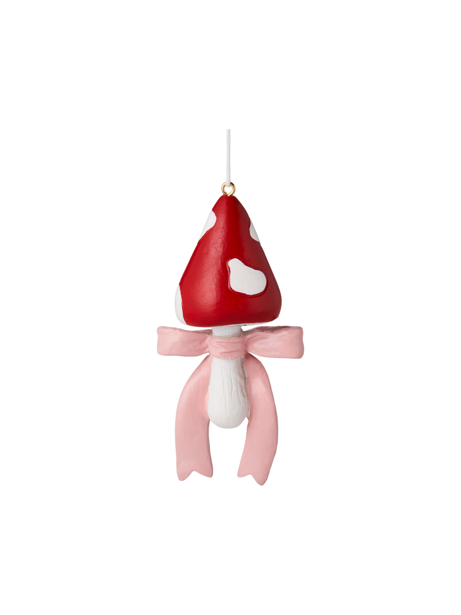 Årsornament 2024 | 4,6 x 9,5 cm. | Dusty Rose