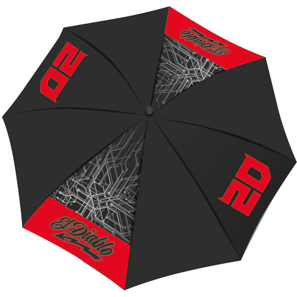 Fabio Quartararo - Parapluie Cyber 20 Noir / Rouge