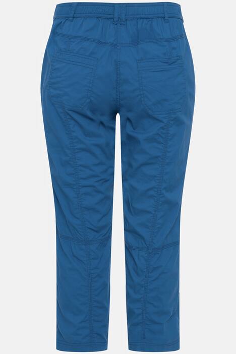 7/8-Cargohose, Krempelriegel, Komfortbund, denimblau
