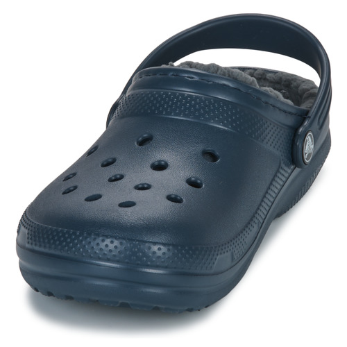 Crocs - CLASSIC LINED CLOG K - Marine / Gris