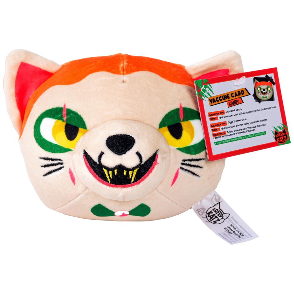 Kreepy Katz Katzenstreu 10cm Kandy Plüschtier