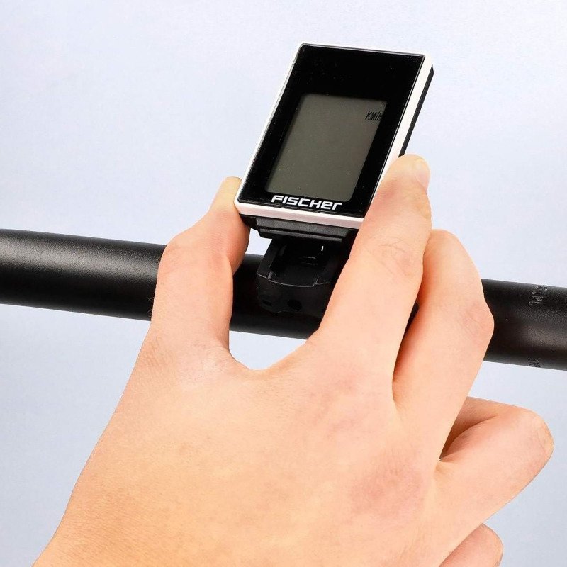 Ordinateur de vélo FISCHER radio solaire, 22 fonctions