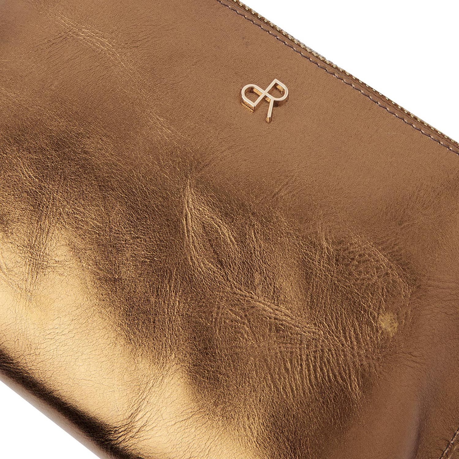 dR Amsterdam Metallics Shoulderbag gold