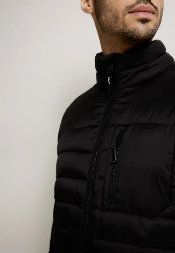 Leichte Steppjacke - Black
