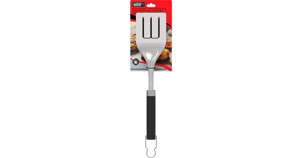 WeberPrecision barbecuespatel  (Roestvrij staal/zwart)